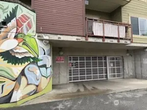 Unit comes with 1 space (13) in the secure parking garage.