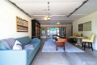 Second Garage fully enclosed