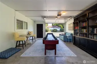 Second Garage or Game room
