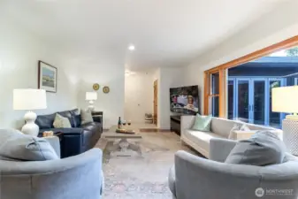 Living Room with view of the front door