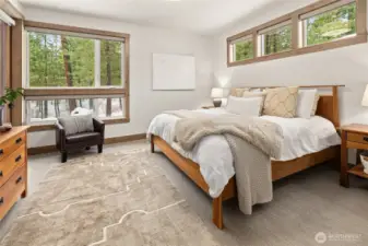 Main floor Primary Suite