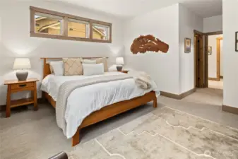 Main floor Primary Suite