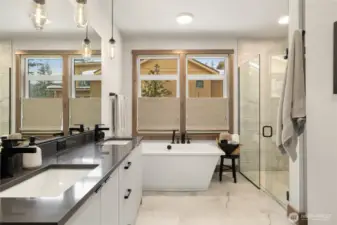 Main floor Primary Suite