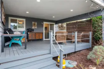 Covered deck