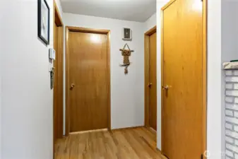 Hall and Linen closet