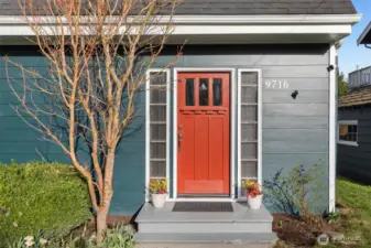 9716 14th Ave NW. Exterior painting done in 2025.