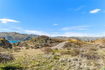 Another potential homesite on this Lake Chelan lot.