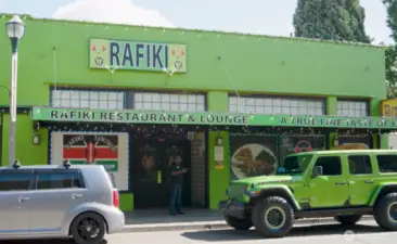 Rafiki Restaurant and Lounge an East African restaurant with 4.5 stars from almost 1,200 reviews, this is a place to try. Just 0.7 miles in Old Downtown Kent.