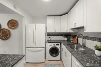 You'll have your own dual washer/dryer for convenience.