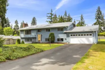 Classic split-entry on a quiet street, with great curb appeal.