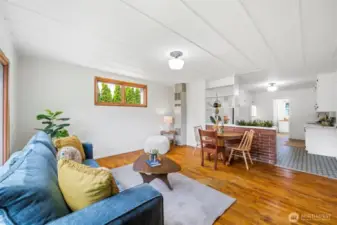 With a recent refresh, you'll appreciate the hardwood floors, new vinyl flooring and fresh paint.