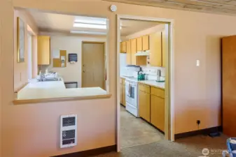 View of the Common's kitchen are
