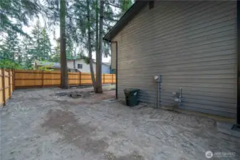 Fully Fenced Yard