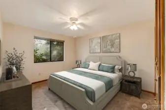 Bedroom 2  [This photo is virtually staged.]