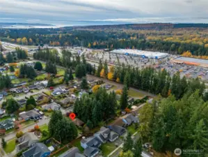 Close to shopping, dining, groceries, and freeway access.