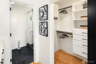 Primary Walk-in Closet - 3rd Floor