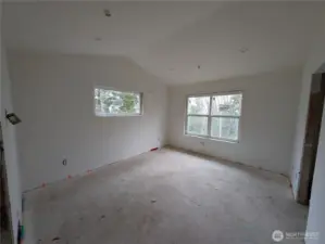 Third floor, primary bedroom