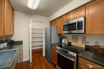 Don't miss the walk-in pantry!