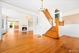 Open floor plan with tons of natural light