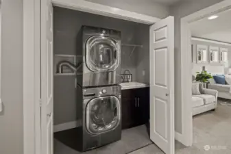 modern washer dryer