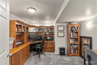 Office with window and closet. Could be 5th bedroom.