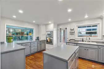 Big Kitchen with plenty of counter space.