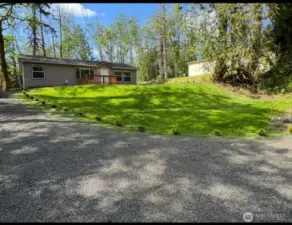 Landscaped with care, not just dirt-this one's special
