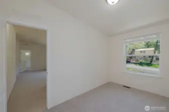 View down hallway E bedroom