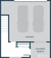 IMAGE IS A RENDERING Photographs are for illustrative purposes only. Features, finishes, interior/exterior colors, landscaping and floorplan shown may vary from actual homes built.