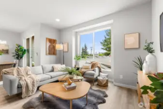 Photographs are for illustrative purposes only. Features, finishes, interior/exterior colors, landscaping and floorplan shown may vary from actual homes built.