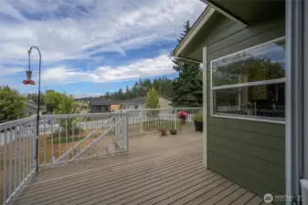 View from Slider off of Kitchen.