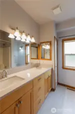 Updated bathroom