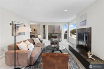 Enjoy indoor outdoor living with deck off LvngRm