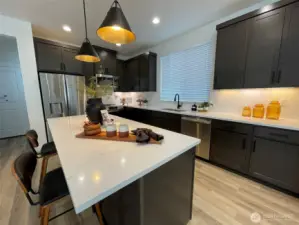 Another angle of the kitchen.