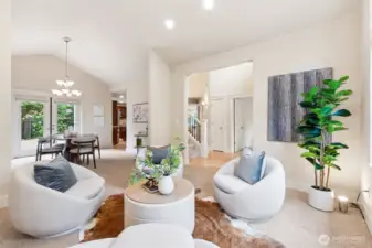 Formal Living Room and gathering spot.