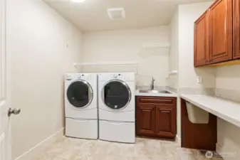 Second floor laundry