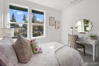 Secondary Bedroom w/ Custom Closet Package.