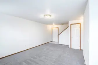 Living room and dining spacee