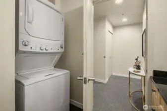 New washer and dryer in unit!