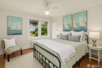 Secondary front bedroom overlooking.