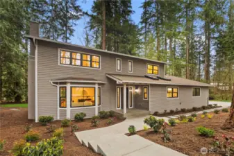 Welcome home to your newly renovated property inside and out. Your estate sized lot spans 1.75 acres on a flat private piece of land in the heart of Woodinville. New windows, new landscape, new interiors, it's like you're getting a brand new house. Be the first to call this new space HOME!