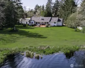 Back yard from Paul's Lake