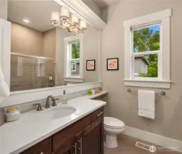 Downstairs .75 bath