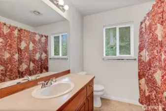 Main Bath on Upper floor