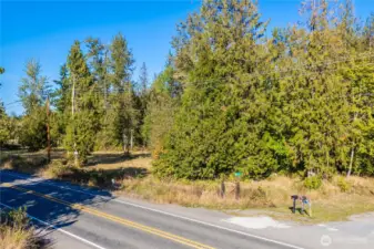 Property shown from Mt View Highway and the private drive of 398th.