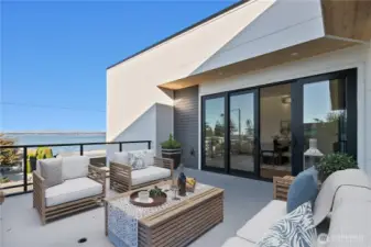 View deck (virtually staged)