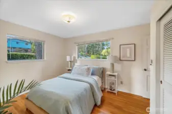 Primary with 3/4 bath