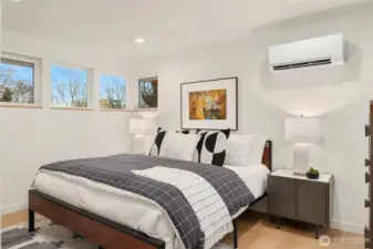 Light-filled primary suite