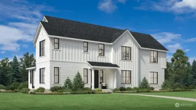 The Hemlock Farmhouse by Toll Brothers - Artist rendering