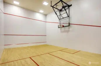 Indoor racquetball